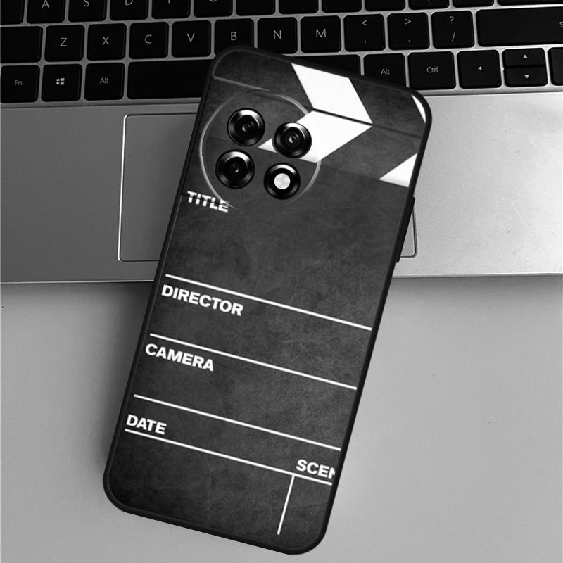 Clapper Board Case For OnePlus Nord 5 CE 3 4 Lite N20 N30 OnePlus 15 R 13T 10T 9 Pro 11 12 13 12R 13R Cover