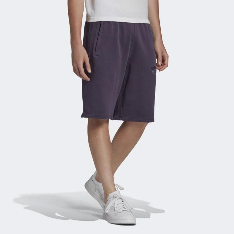 Adidas Originals Trefoil Sports Drawstring Casual Shorts Men Bottoms Purple GL6154