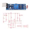 10pcs 5MM LDR Photosensitive Sensor Module Light Dependent Resistor Sensor Module Digital Light Detection LM393 3 pins for Arduino