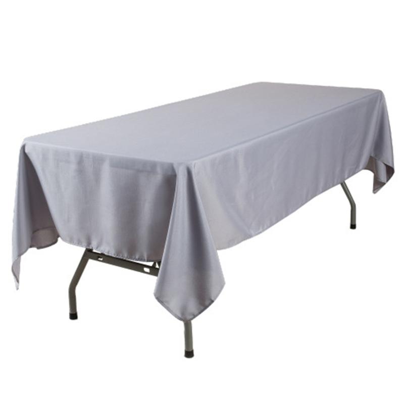 Rectangular Tablecloth Stain Resistant Polyester Table Covering Cloth for Dining Tables Easy To Clean and Maintain