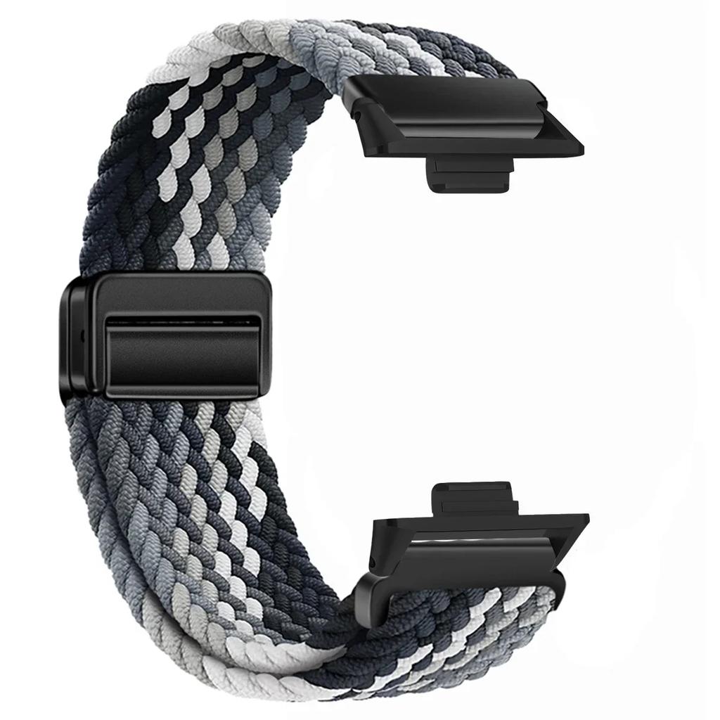 Magnetic Braided Nylon Loop Band for Xiaomi Redmi Watch 5 4 Strap Adjustable Sport Replacement Correa Bracelet Mi Band 9 8 Pro