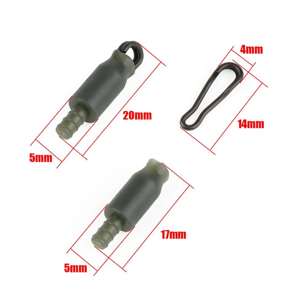 Quick Change Beads for Hair Rig Pack of 10 Carp Fishing Connectors