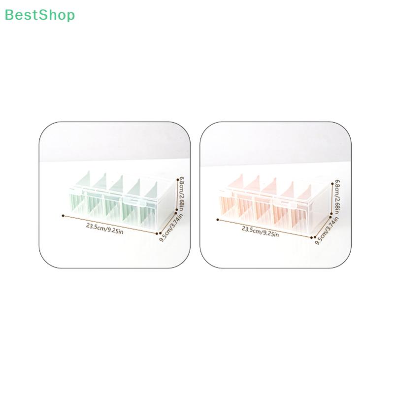 Clear Plastic Game Card Storage Box - Compartmentalized Organizer with Adjustable Divider Holds Over 550 Cards