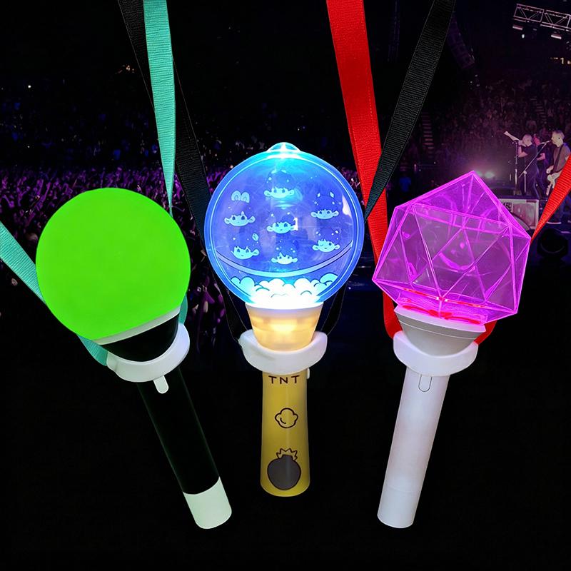 Universal Lightstick Crossbody Strap Adjustable Soft Lanyard for Outdoor Music Festivals Concerts (Belt Not Included)