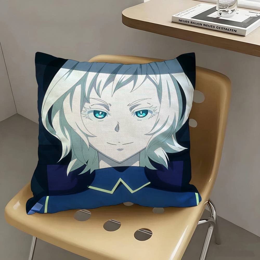 1pc Anime Shangri-La Saiga-0 Emel Pillow Case Fashion Square Pillowcase Bedroom Sofa Room Ins Decoration Leisure