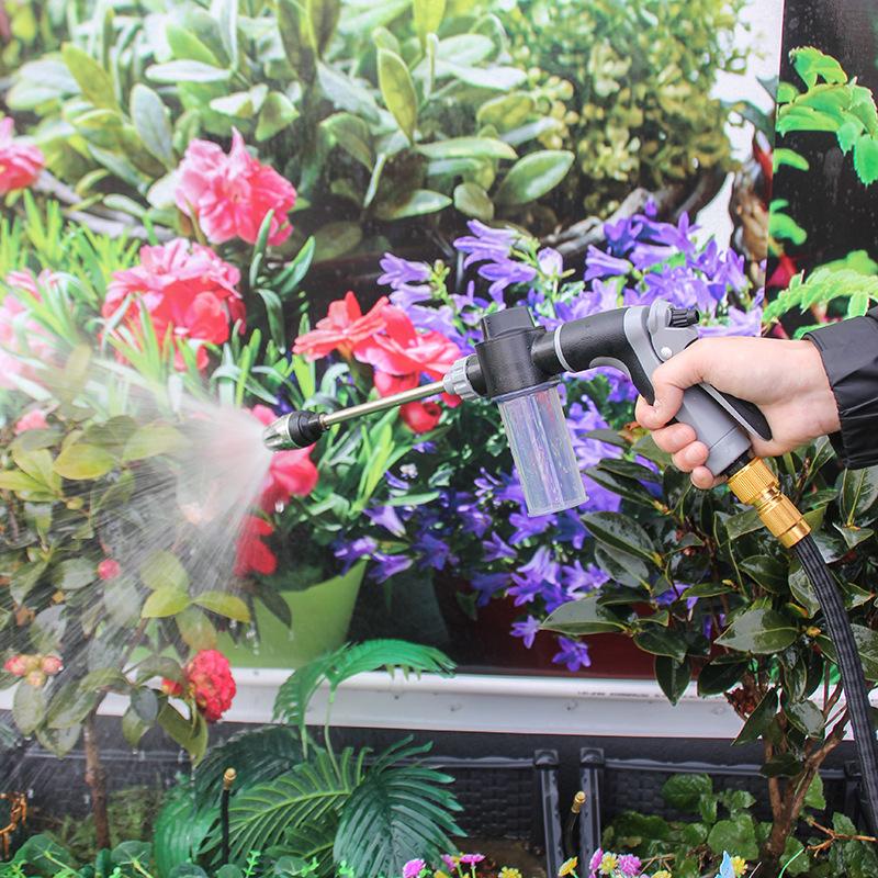 Superstark Explosionsgeschützt Einziehbarer Wasserschlauch mit Hochdruck-Spritzpistole für Autowäsche & Gartenarbeit