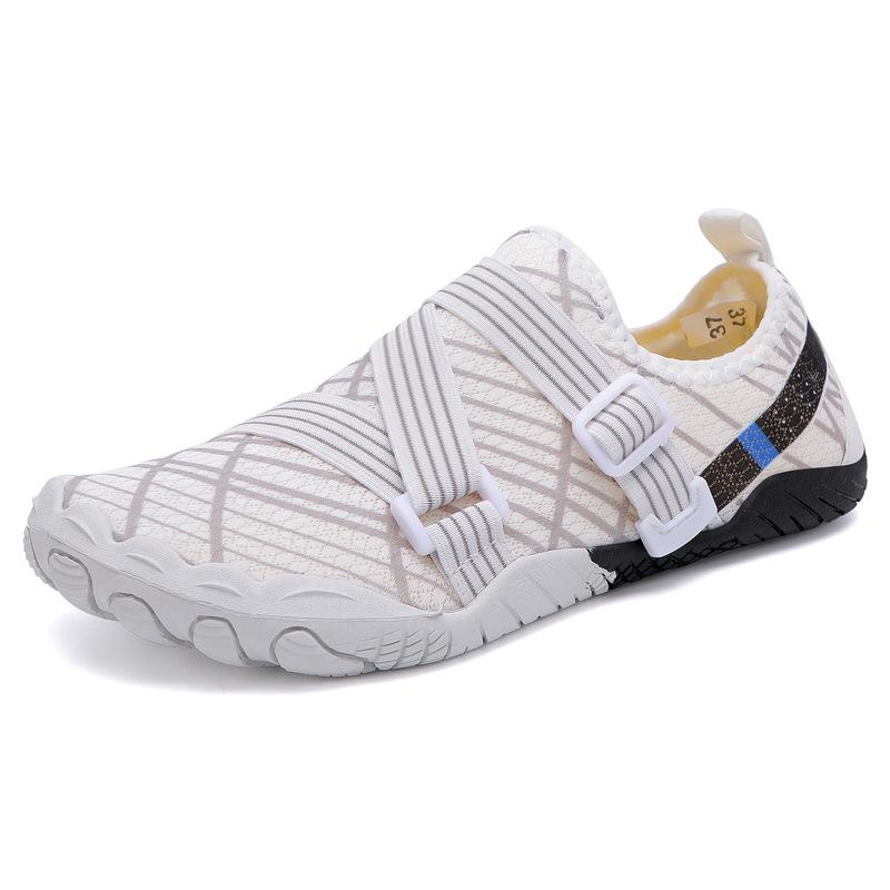 Unisex Indoor-Fitnessschuhe - Weiche Sohle, Stoßdämpfung, Geräuscharm, Rutschfest, Leicht & Atmungsaktiv für Yoga, Springseil, Kniebeugen, Kreuzheben.