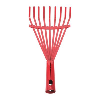 Professional Yard Cleaning Tool Carbon Steel Grass Rake Garden Rake Nine Tooth