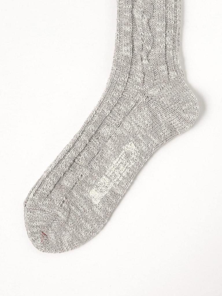 Beams Plus SOX Cricket One 38430033479 &LIFE Socks, Men's, Gray, Size,