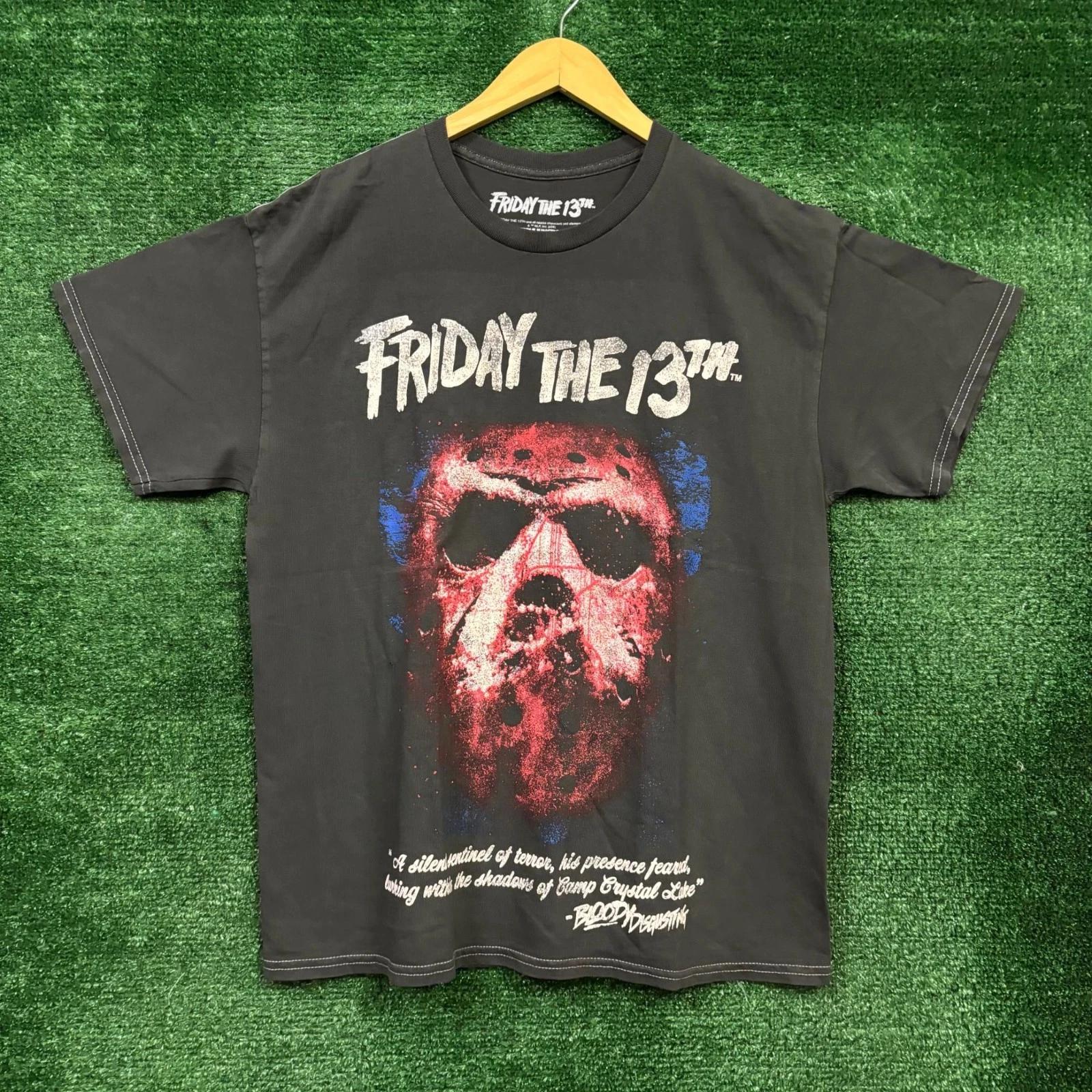 Bloody Disgusting x Friday the 13th Jason Voorhees T-shirt Size Medium 4XL