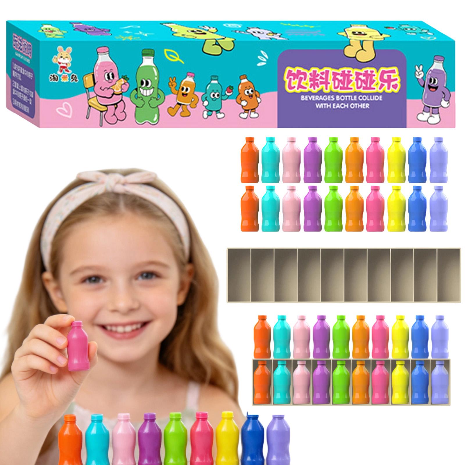 

21pcsfun Bottle Color Guessing Challenge Game Set, Bottle Matching Set, Logical Reasoning Toy one size белый