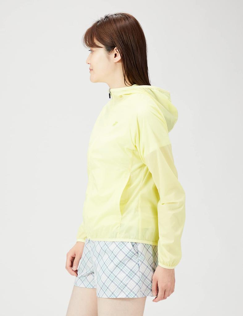 Parka Parka 57071 Veil Yellow L [Yonex] Warm-up (Fit Style) Women's (370)