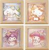 Nobu Company Magical Picture Glitter Set of 4 (My Melody/Hello Kitty/Cinnamoroll/Kuromi) MM1113-SET