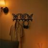 Modern Metal Butterfly Key Holder Vintage Wall Mount Entryway Organizer Holiday Home Decor Gift