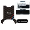 Luyuan F25 Electric Bicycle/Scooter Anti-Slip Waterproof Rubber Foot Mat