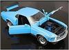 Maisto 1970 Mustang Mach Blue MAISTO scale diecast model car Ford Mustang Mach 1 Vintage car / 1/18