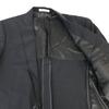 LES MUES Tailored Jacket Men's L Y6 Black Spring Summer Suit(USED)