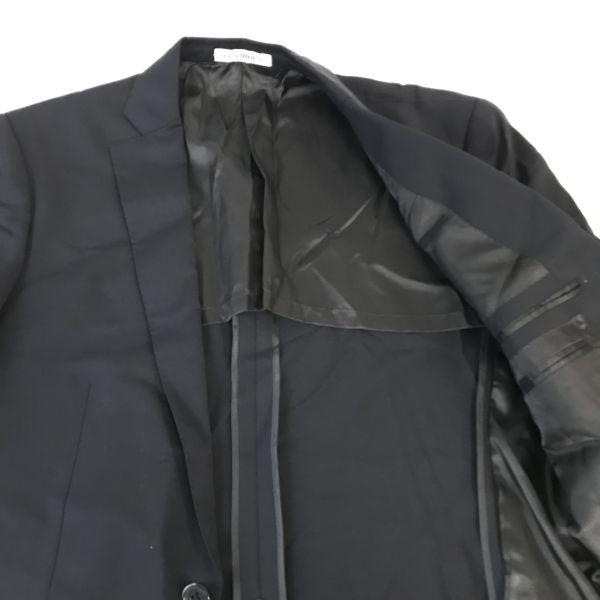LES MUES Tailored Jacket Men's L Y6 Black Spring Summer Suit(USED)