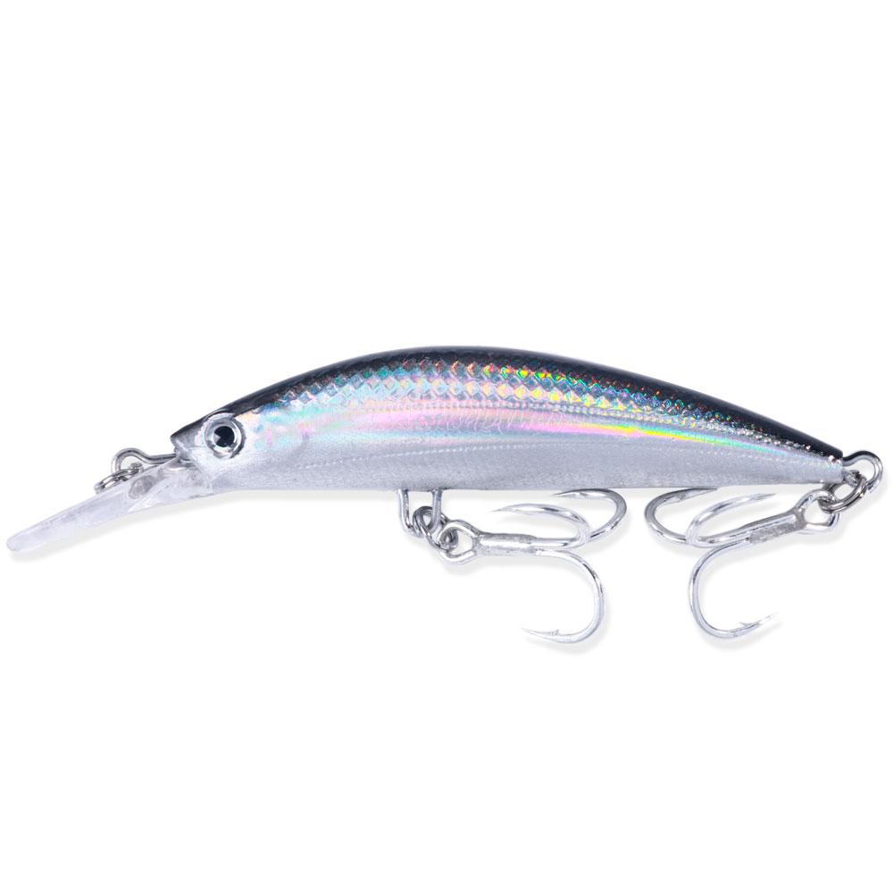 Sinking Minnow Lure 90mm 17g Köder Ozean Boot Angeln Lockt 3d Augen Kunststoff Harte Jerkbait Künstliche Köder für Angeln