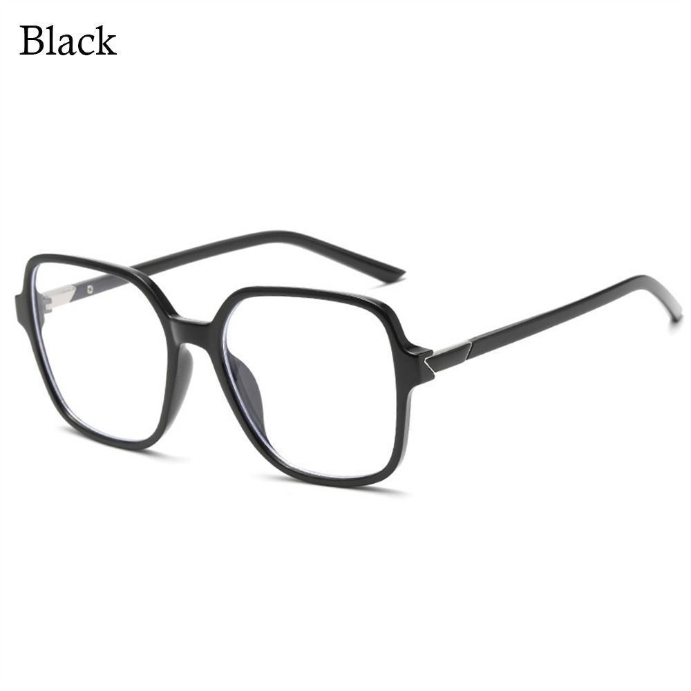 

Fashion Pc Anti-Uv Blue Rays Glasses Big Frame Ultra-Light Myopia Glasses Frame Vision Care Flat Mirror Eyewear Women Men
