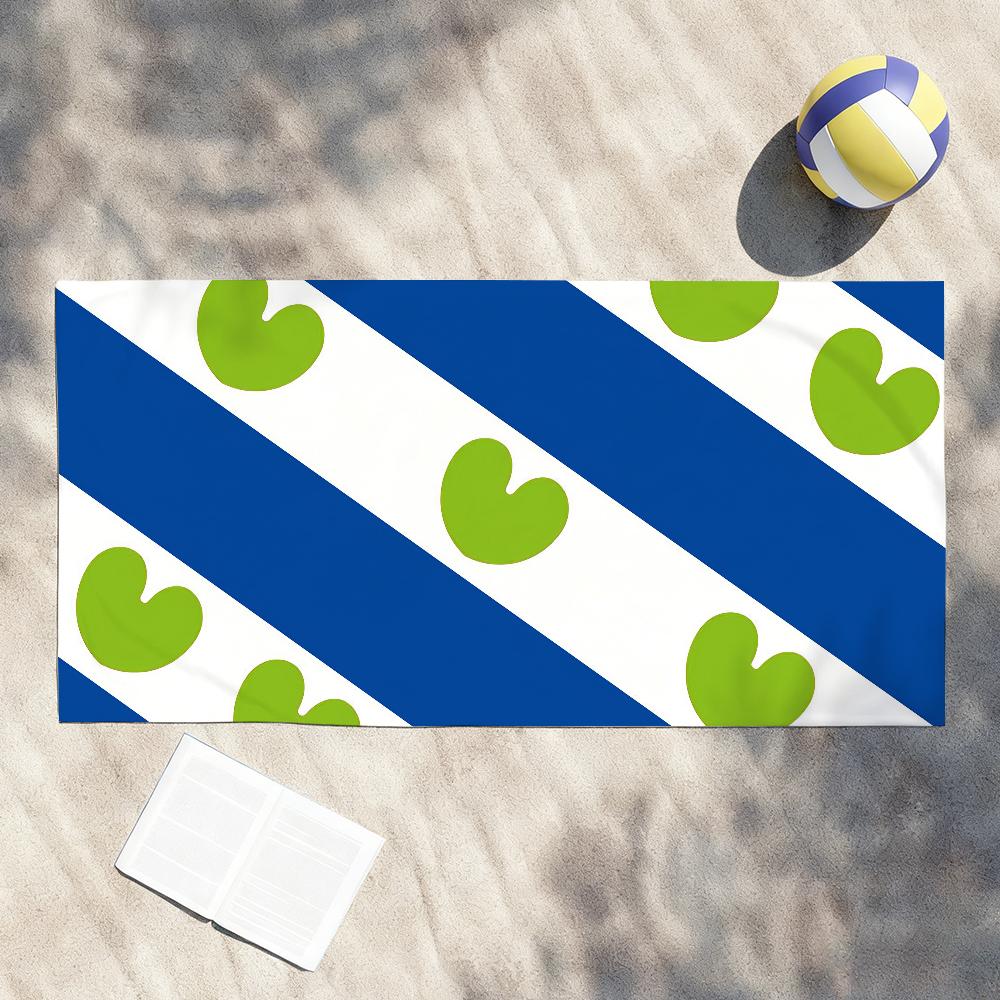 Netherlands Friesland Province Towel Shower Sauna Travel Spa Quick Dry Gym Accessories Soft Large Beach Towels