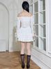 ITOV SEOUL Off-Shoulder Ribbon Blouse