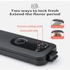 New Vacuum Sealer Packaging Machine Household Black Food Vacuum Sealer 100-240V