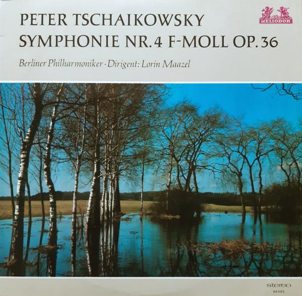 

LP Record PYOTR ILYICH TCHAIKOVSKY BERLIN PH Symphonie Nr. 4 FMoll Op. 36 89585 Heliodor 1966 Germany Classical Used