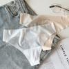 Ladies Summer Pure Sexy Pure Cotton Bottom Crotch Breathable Yoga Trackless Briefs