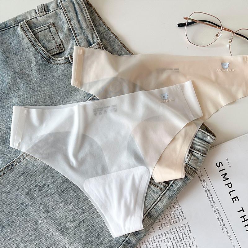 Slip da Donna Estivi Puro Sexy Puro Cotone Fondo Cavallo Traspirante Yoga Senza Cuciture