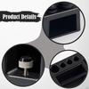Espresso Tamping Station,Coffee Portafilter Holder Removable Knock Box Organizer for