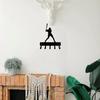 Baseball Batter Sport Key Hooks Holder Decorative Organizer for Keys and Accessories, Ideal Gift for Baseball Enthusiasts