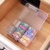 14/20grids PP Storage Box Mini Transparent Plastic Case Container Square Rectangle Packaging Box For Jewellry Beads Small Items