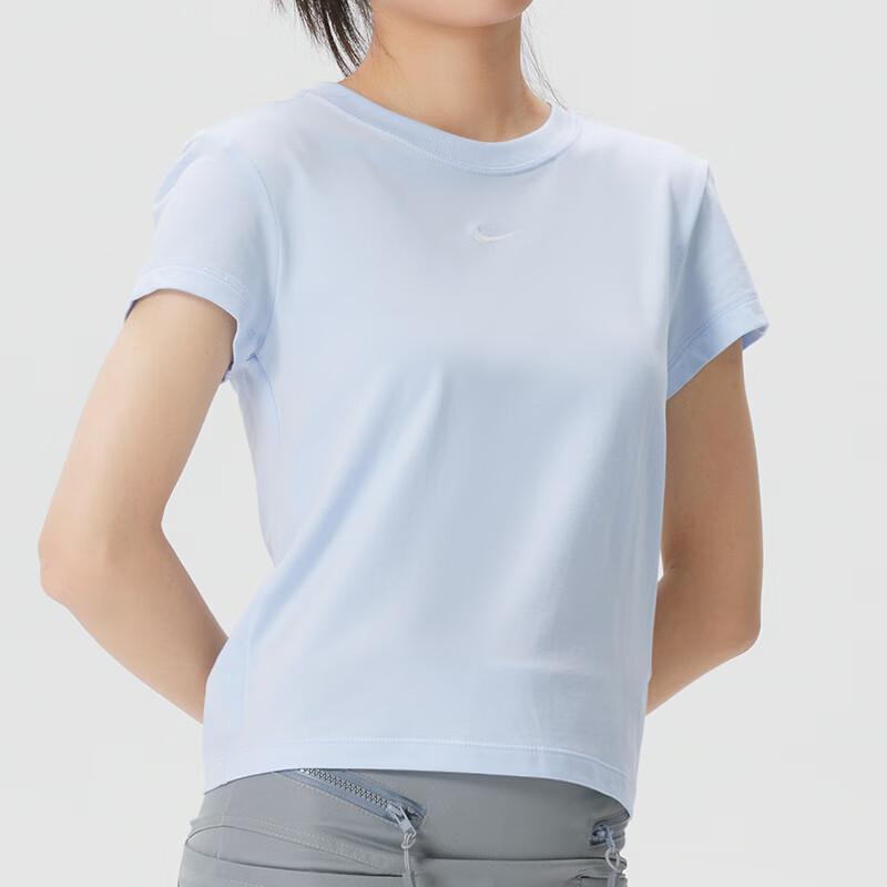 Nike Comfortable Breathable Round Neck Short Sleeve T-Shirt Women tops FV5509-407