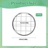 Metal Mason Jar Lid, 8 PCS Flower Jar Frog Lid ert Floral Arrangement Supplies Floral Organizer Lids ert with Square Grids Flower Arrangement Holder