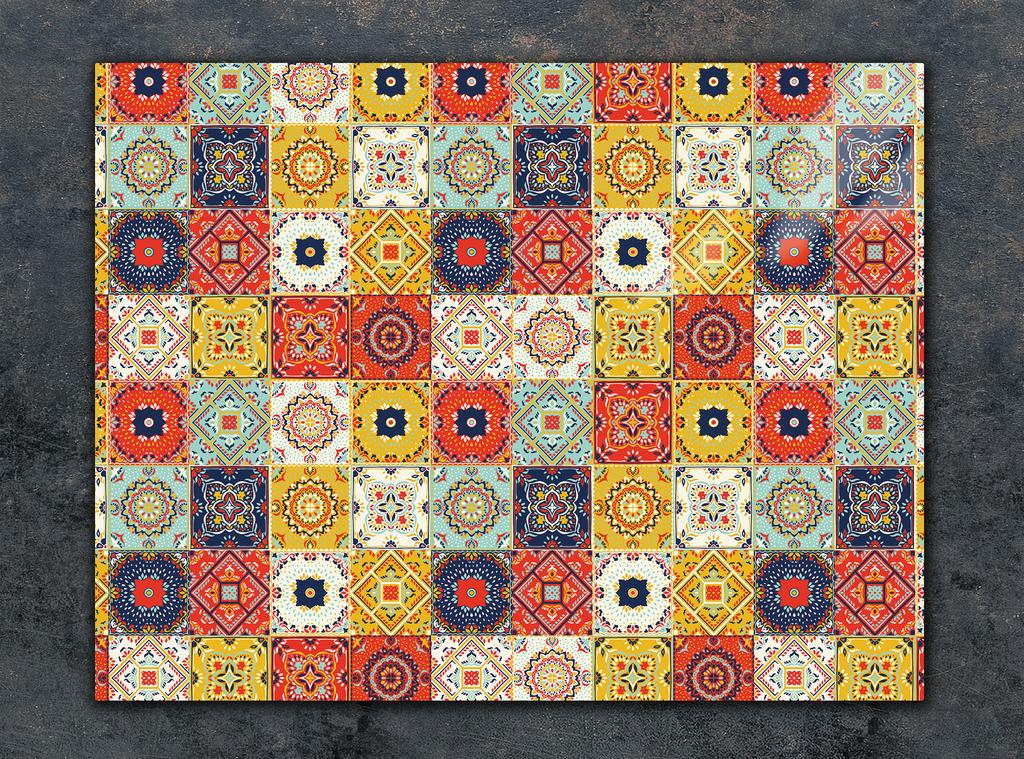 TABLA DE CORTAR DE CRISTAL 40x30 Mosaico