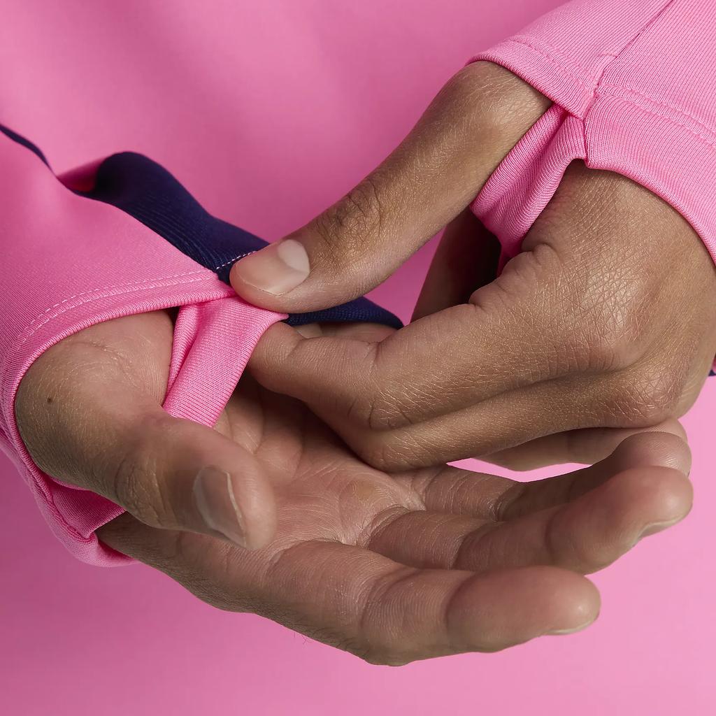 New Nike Atlético MadridDri Fit FW24 T Shirt Men's Vacuum Blue Pink FQ2616-649