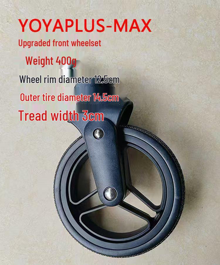 Max Original Stroller Wheels for Yoya Plus Pro & Dear