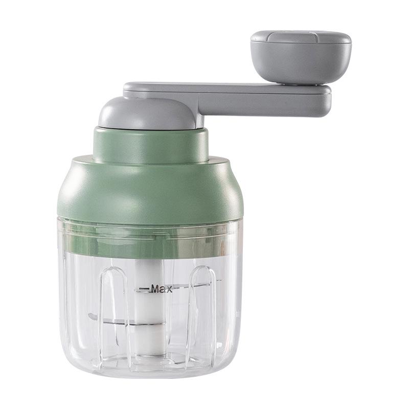 Manuelle Handkurbel-Knoblauchpresse & Fleischwolf - Küchen-Zug-Häcksler für Knoblauchpaste