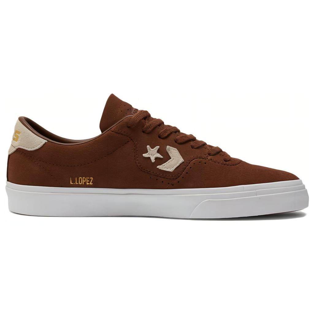 New Converse Louie Lopez Pro Ox 'Brown White' A04611C