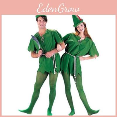 Prémiová kvalita Peter Pan Robin Hood Kostým z pohádkové knihy Pro muže Ženy Unisex Párty oblečení