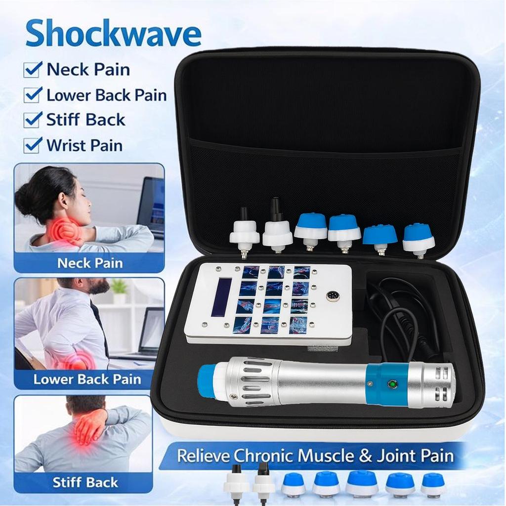 Dot Matrix Ballistic Shockwave Therapy Device for ED, Fascia Pain, and Orthopedic Massage