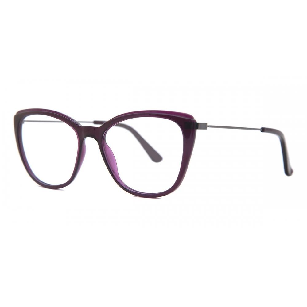 Full Rim Cat Eye Dark Purple Smartbuy Collection Bretton Ac8c Fashion Women Eyeglasses