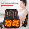 WEZHO Vibrating Lumbar Back Massager Cushion