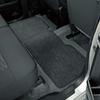 Bonform 6450-38BK Car Mat, Value Mat, Light Weight Wagon, Set of 5, Anti-slip, Heel Pad, Stopper Compatible, Black