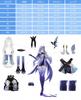 [NOKIJP] Genshin Impact Cosplay Skark Cosplay Costume, Skark Cosplay, Tartaglia's Master, Genshin Impact (Skark, XXL)