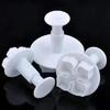 3Pcs/Set Silicone Hortensia Fondant Décoration de Gâteau Coupe-Piston Moule Fleur Éclosion Outils à Gâteau Cuisine Pâtisserie Décoration de Gâteau Ustensiles de Cuisson