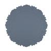 Anti-Slip Table Placemats Round Shape Faux Leather Placemats Embossed Placemats  Dining Table