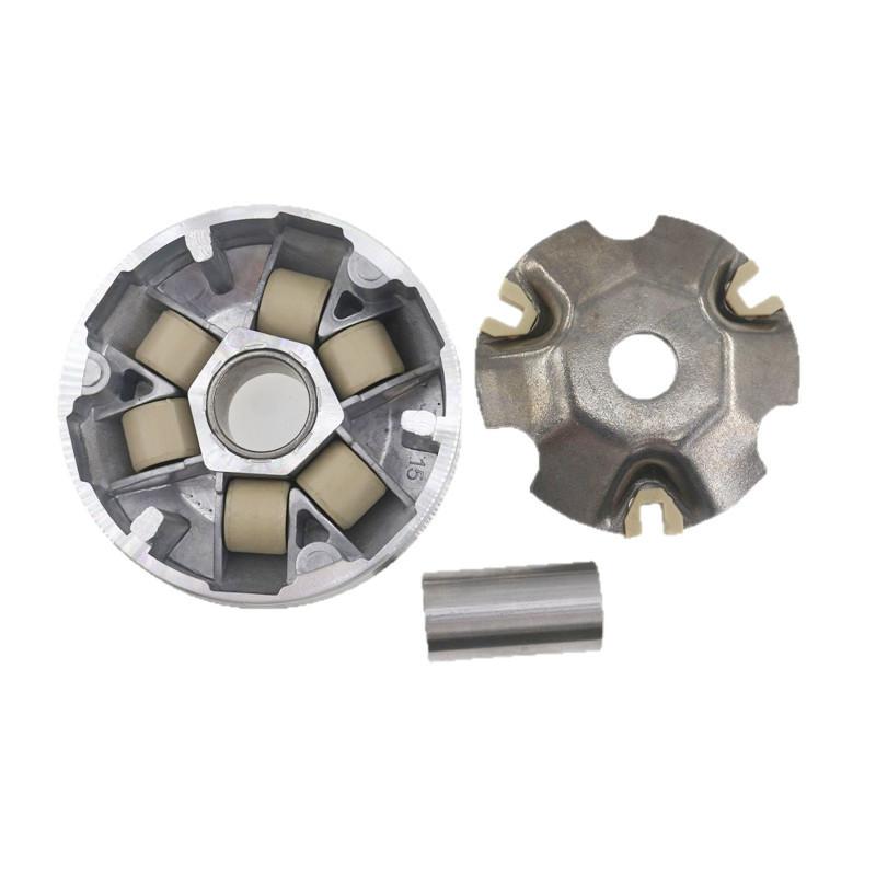 Aluminum Alloy Scooter Variator Clutch Assembly with High Hardness Wear Resistant Rollers for Off-road Scooter Use