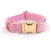 Chic Powder & Velvet Pet Vest and Leash Set with Dog Collar and Waste Bag Holder